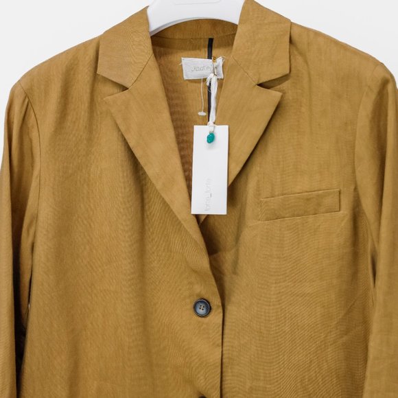 Forte Forte Tan Linen Blazer - Picture 3 of 11